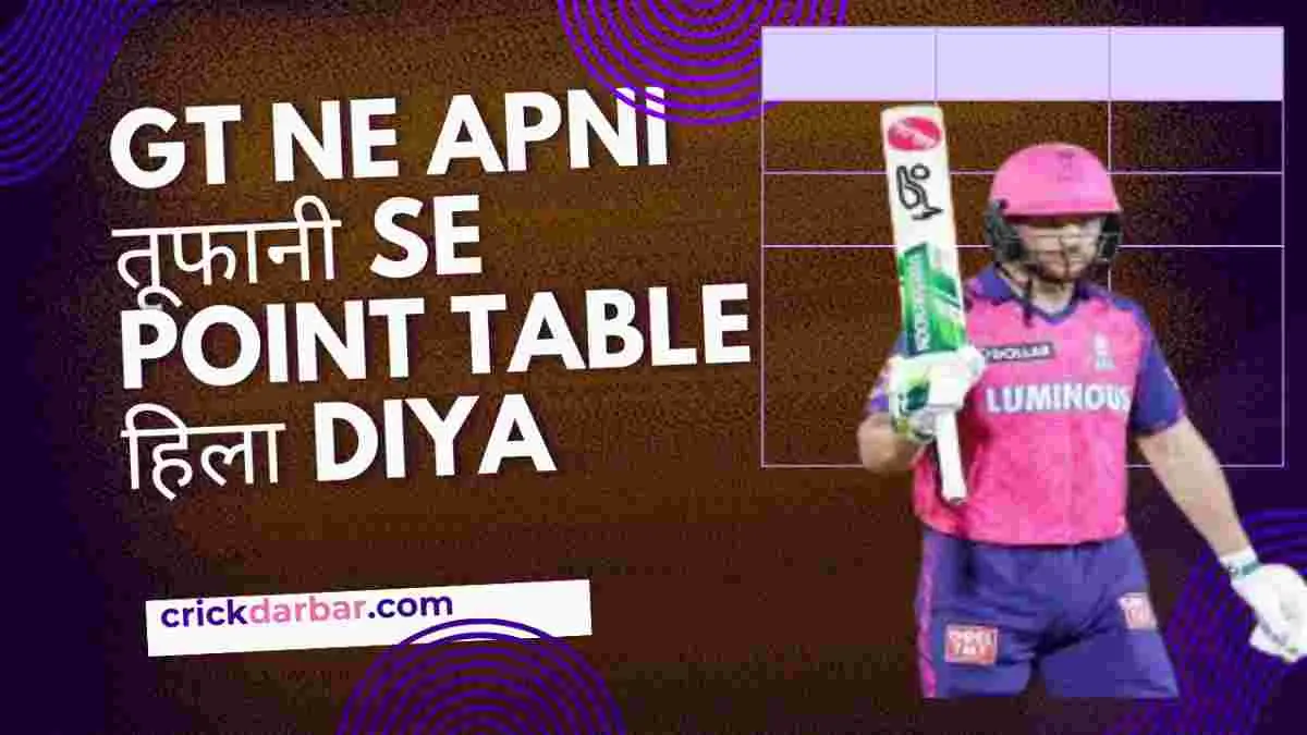 RCB vs GT point table